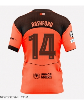 Billige Fotballdrakt Barcelona Marcus Rashford #14 Replika Tredjedrakt 2025-26 Kortermet Billige Fotballdrakt Barcelona Marcus Rashford #14 Replika Tredjedrakt 2025-26 Kortermet